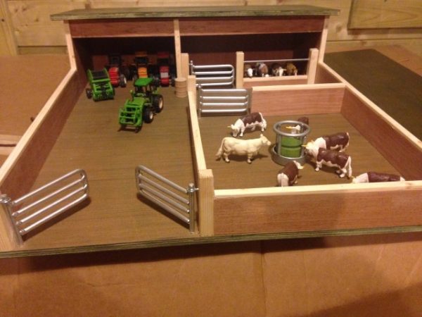 first farm ,wooden toy farm