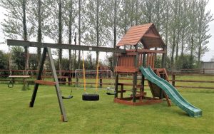 Sarahs place climbing frame swing ans slide tree house sttswings