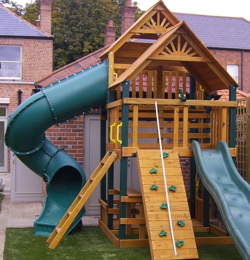 7ft heavy duty spiral tube slide