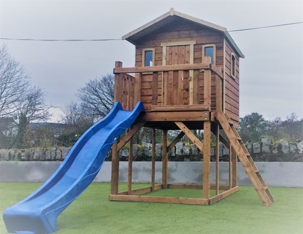 STT swings Tree house with slide