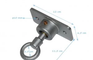 Commercial swing hanger swivel