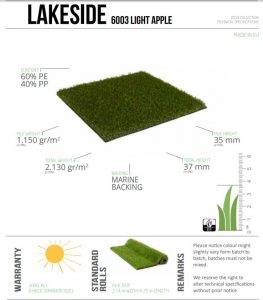 Lakeside artificial grass sttswings
