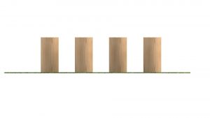 200mm Stepping Logs Set of 4 - sttswings