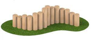 Log Snake agility trail item