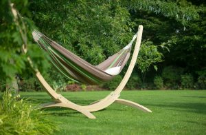 Spruce Hammock Stand (Kingsize) In Use