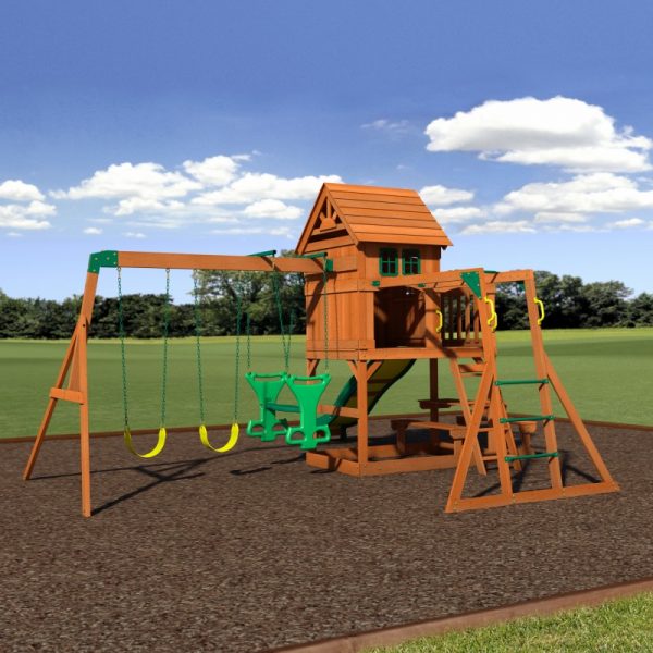 Springboro Playtower and Swings