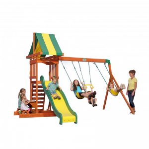Sunnydale Playtower and Swings Front