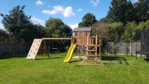 Treehouse Al Swings and Slide