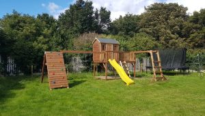 Treehouse Al Swings and Slide