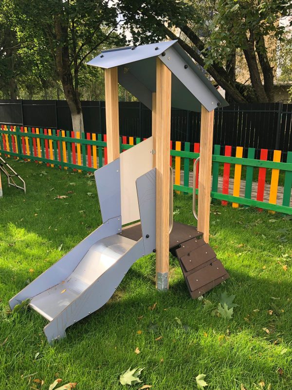 Slide Playhouse - for playgrounds, schools, creche