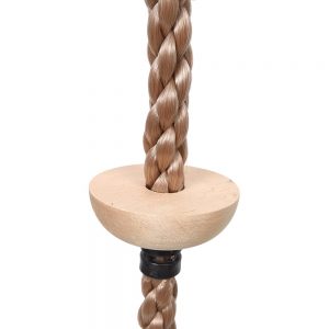 Climbing rope with Wooden Knots sttswings