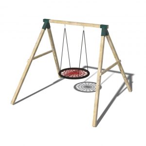 Crows Nest Swing Wooden Playcentre