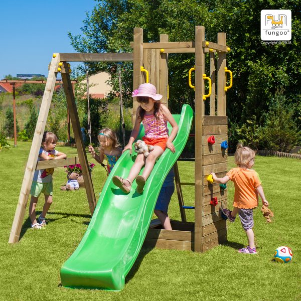 FUNNY3 with sandbox and 1-seat swing