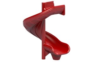 2m open spiral commercial slide